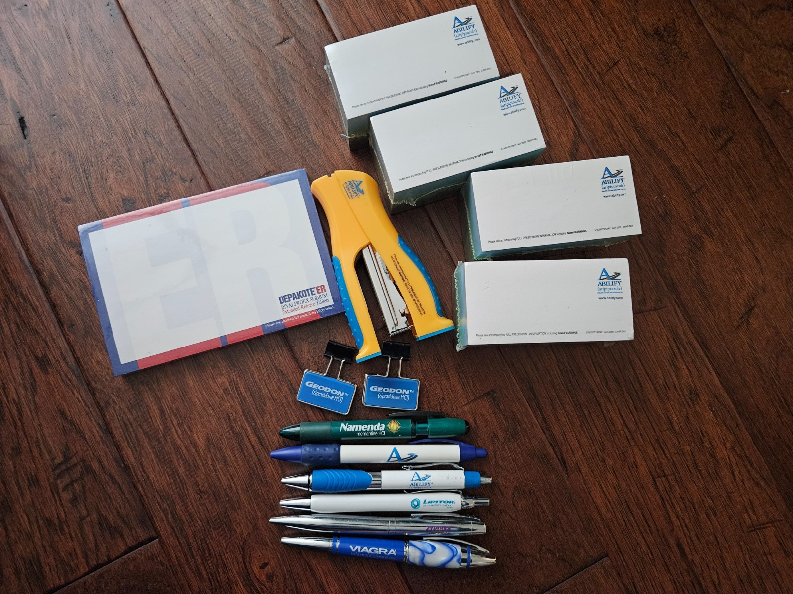 Lot of Pharmaceutical Drug Rep Collectibles