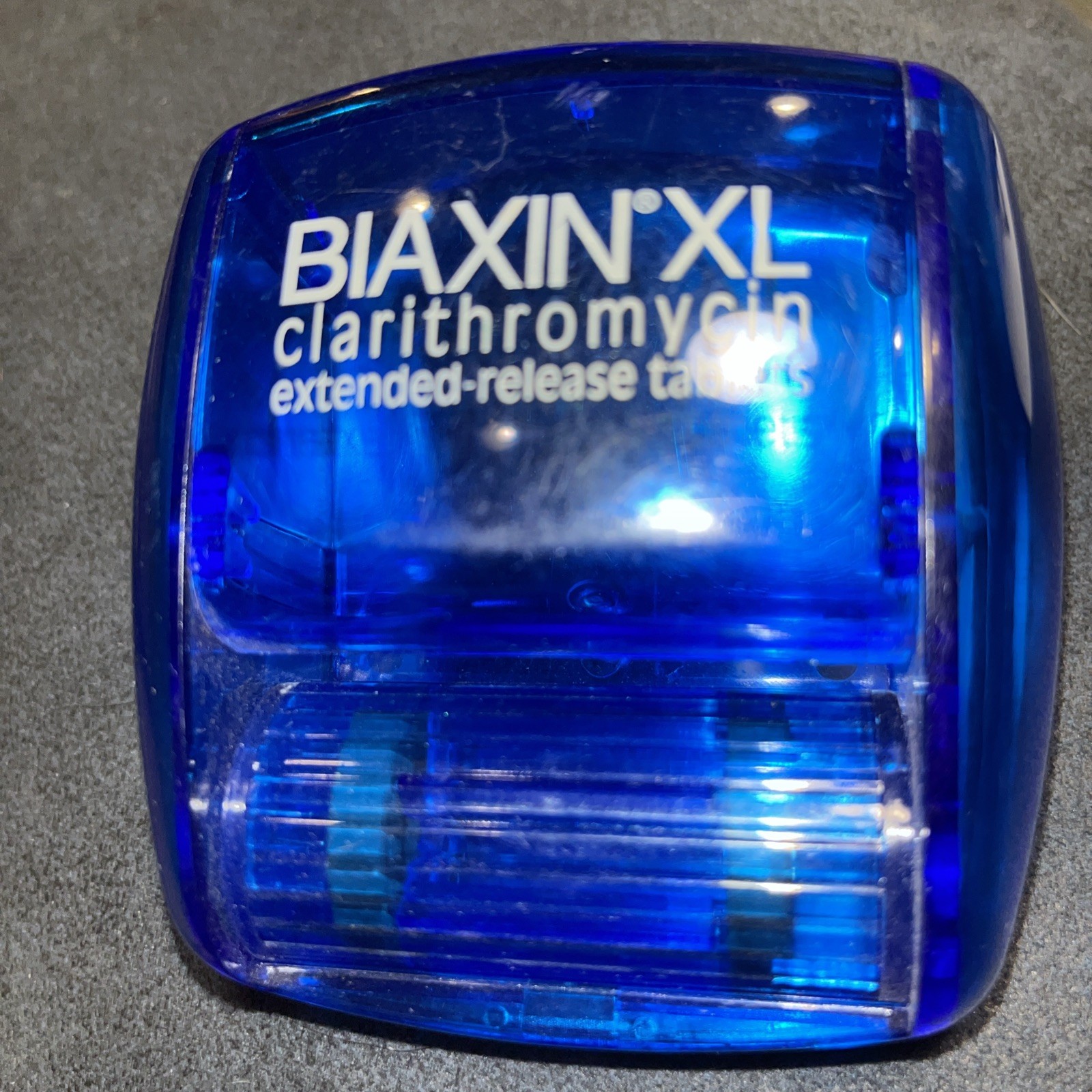 BIAXIN XL clarithromycin Drug Rep Promo Paper Clip Holder/Roller Dispenser
