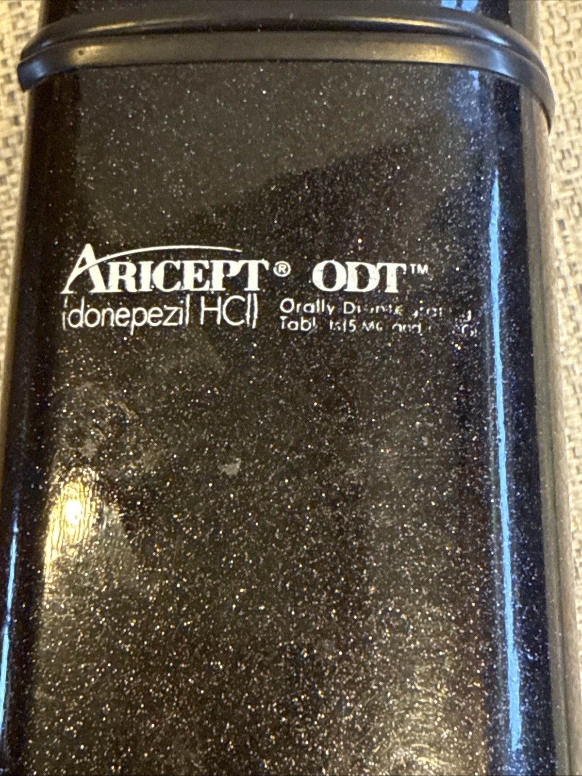 Aricept Donepezil Promo drug Promotional Glasses case Hard with lid