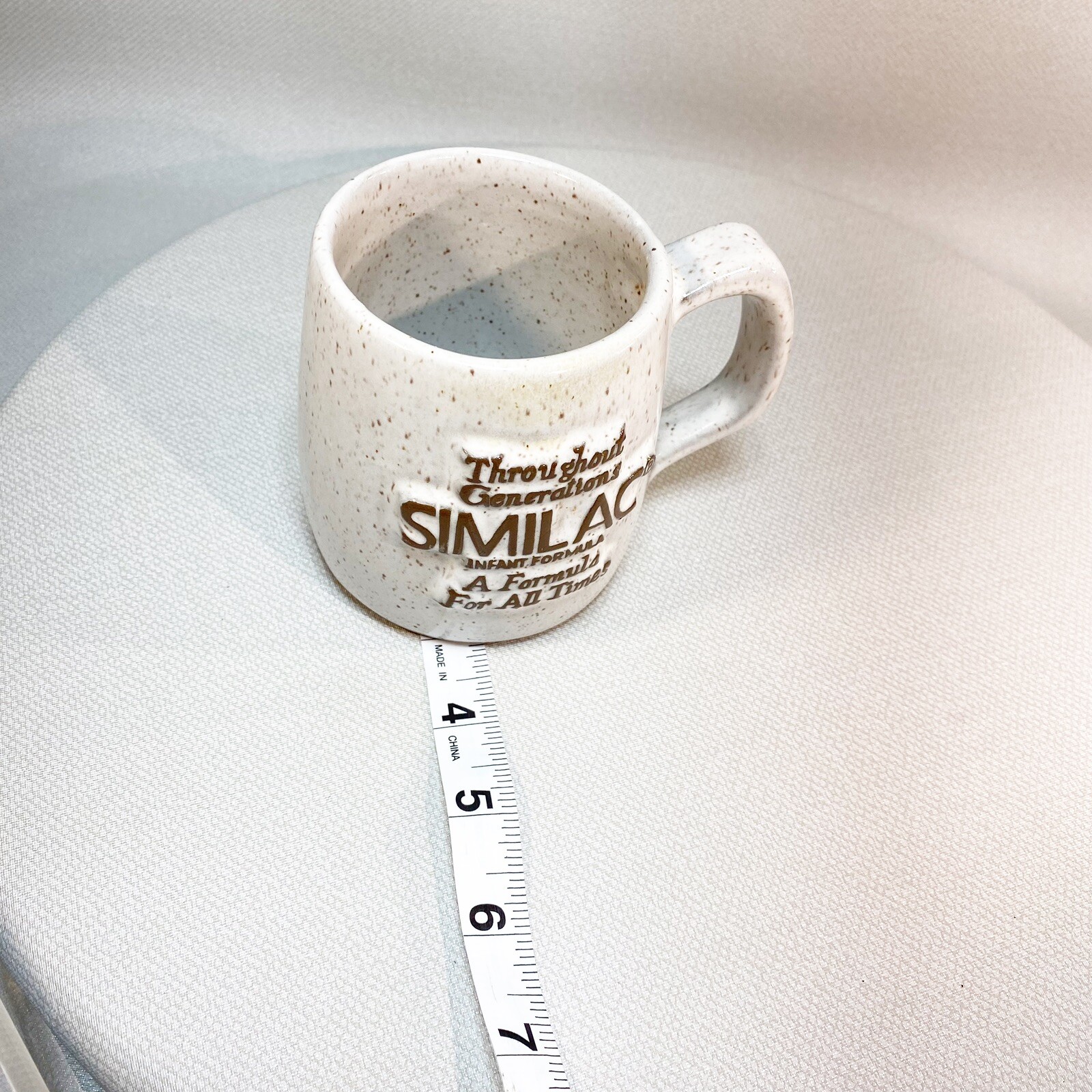 Vintage Similac Infant Formulas Pottery Coffee Mug