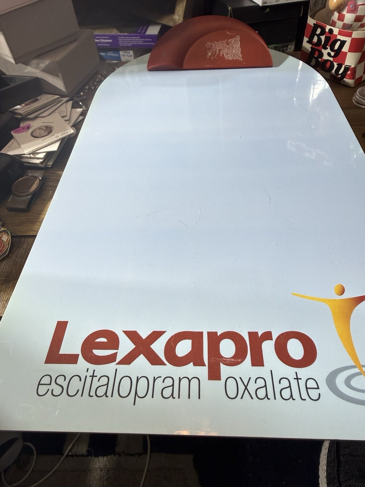 Three Promotional Medical Clipboards Lexapro