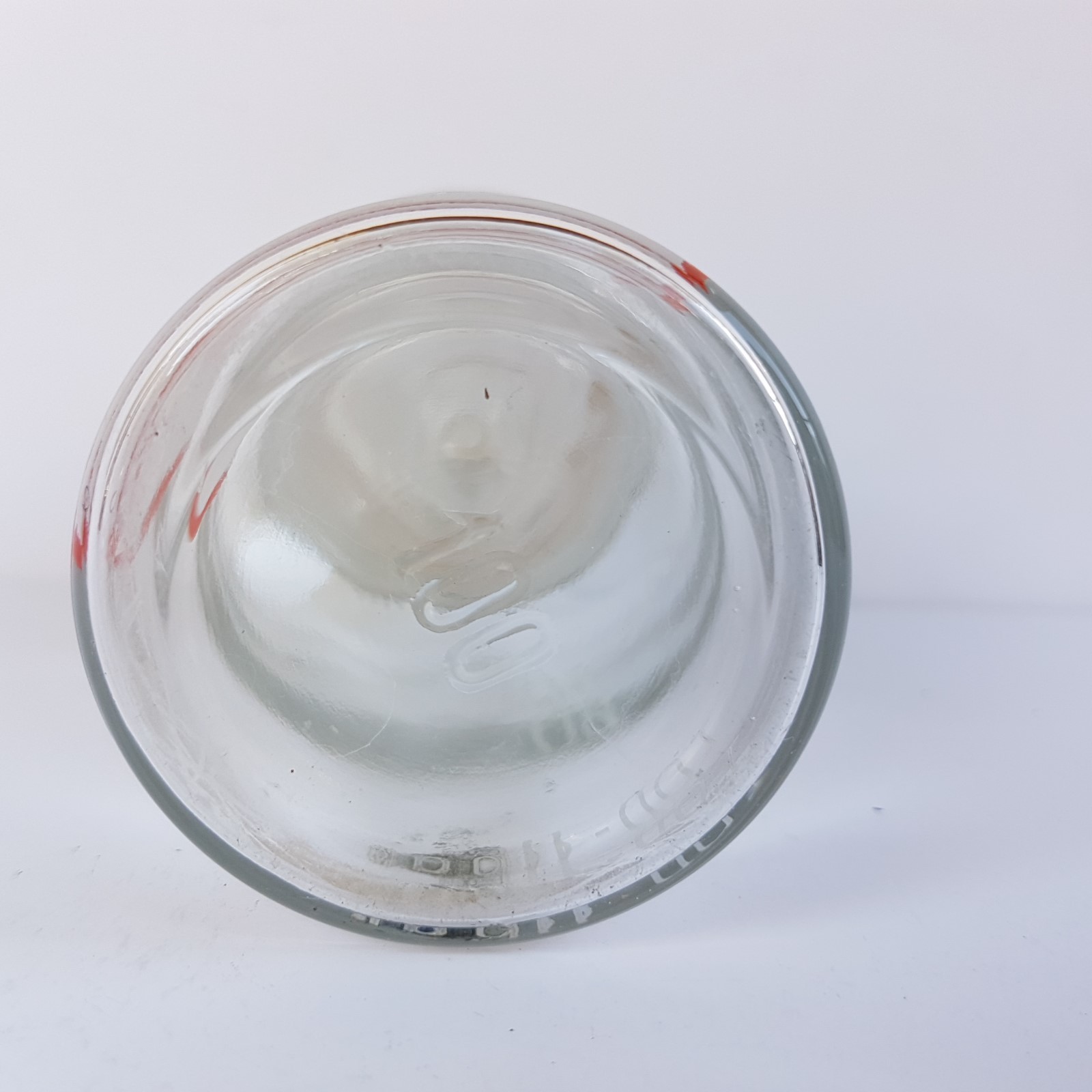 Vintage Glass Apothecary Pharmacy Clear Jar 100 ml COFFEINUM CITRICUM