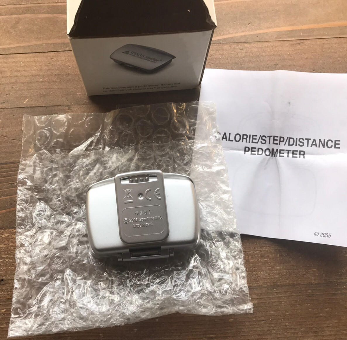 SPIRIVA PEDOMETER PHARMACEUTICAL DRUG REP NEW IN BOX