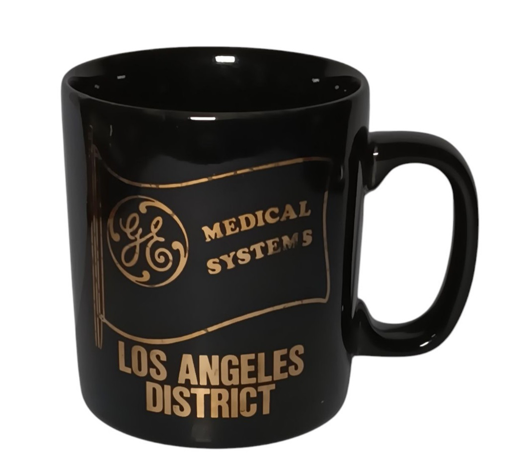 G.E. Medical Systems Los Angeles District Coffee Mug Health Care Advertising