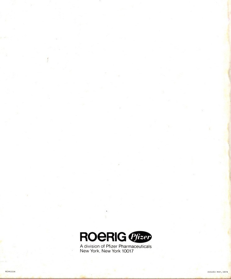 Dental Acupunture Anesthesia, Roerig Medical Educational Series, 1974