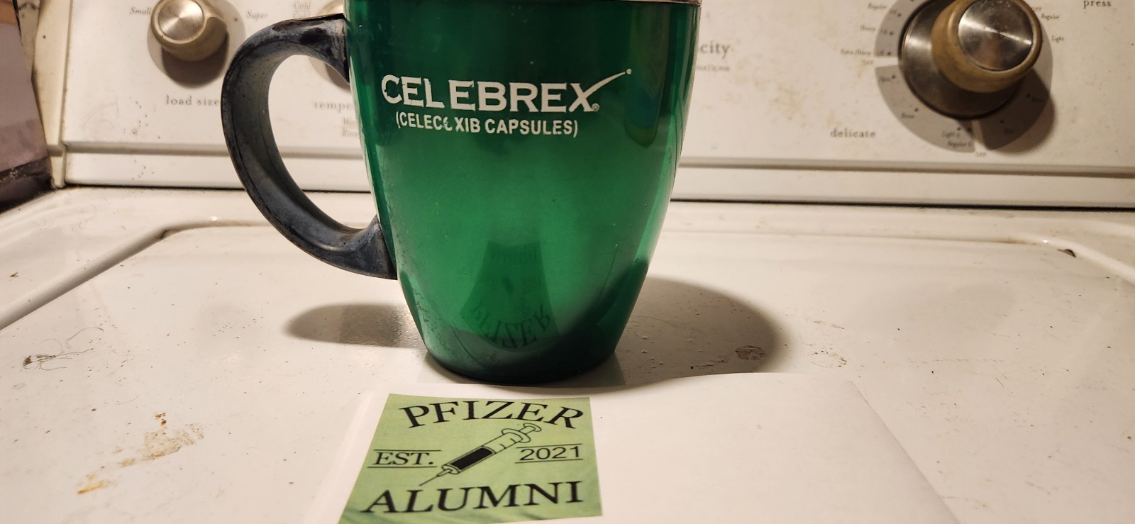 CELEBREX Mug, Drug Rep, Pharmacy, Pain med, Pfizer pharma