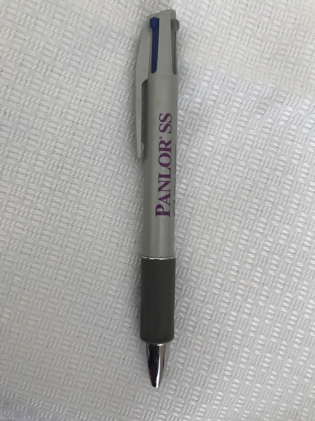 Rare Panlor SS Drug Rep Pharmaceutical Promo Advertising gray Pen blue red black