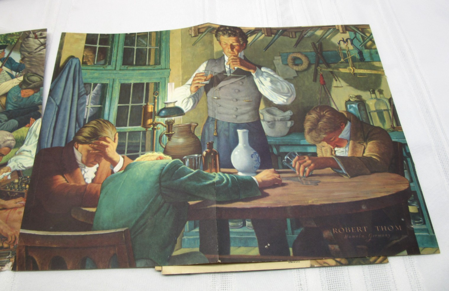 “A History of Pharmacy” in Pictures Set of 19 Prints Park Davis 1950’s