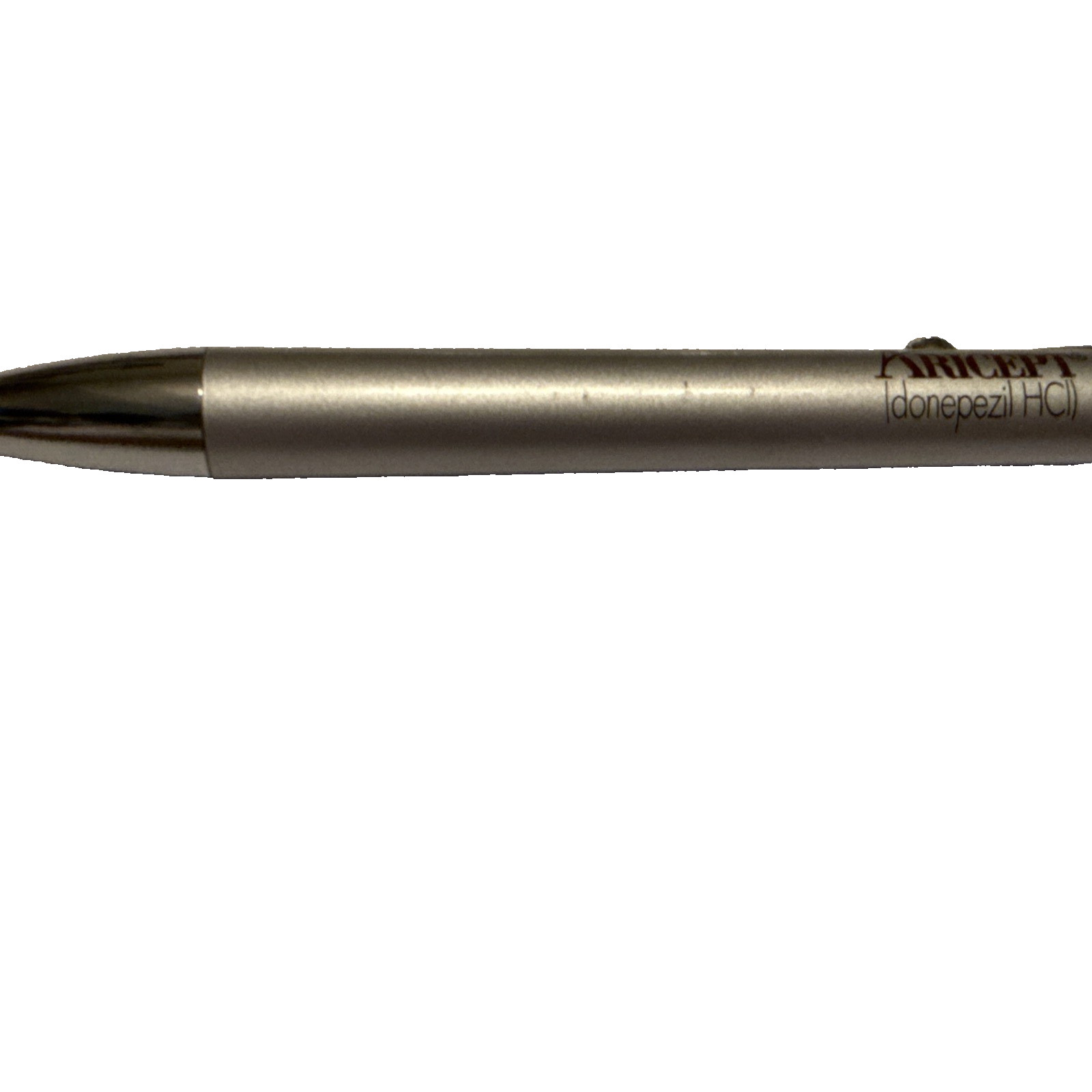 Rare Drug Rep ARICEPT Advertising Collectible Heavy Metal Pen