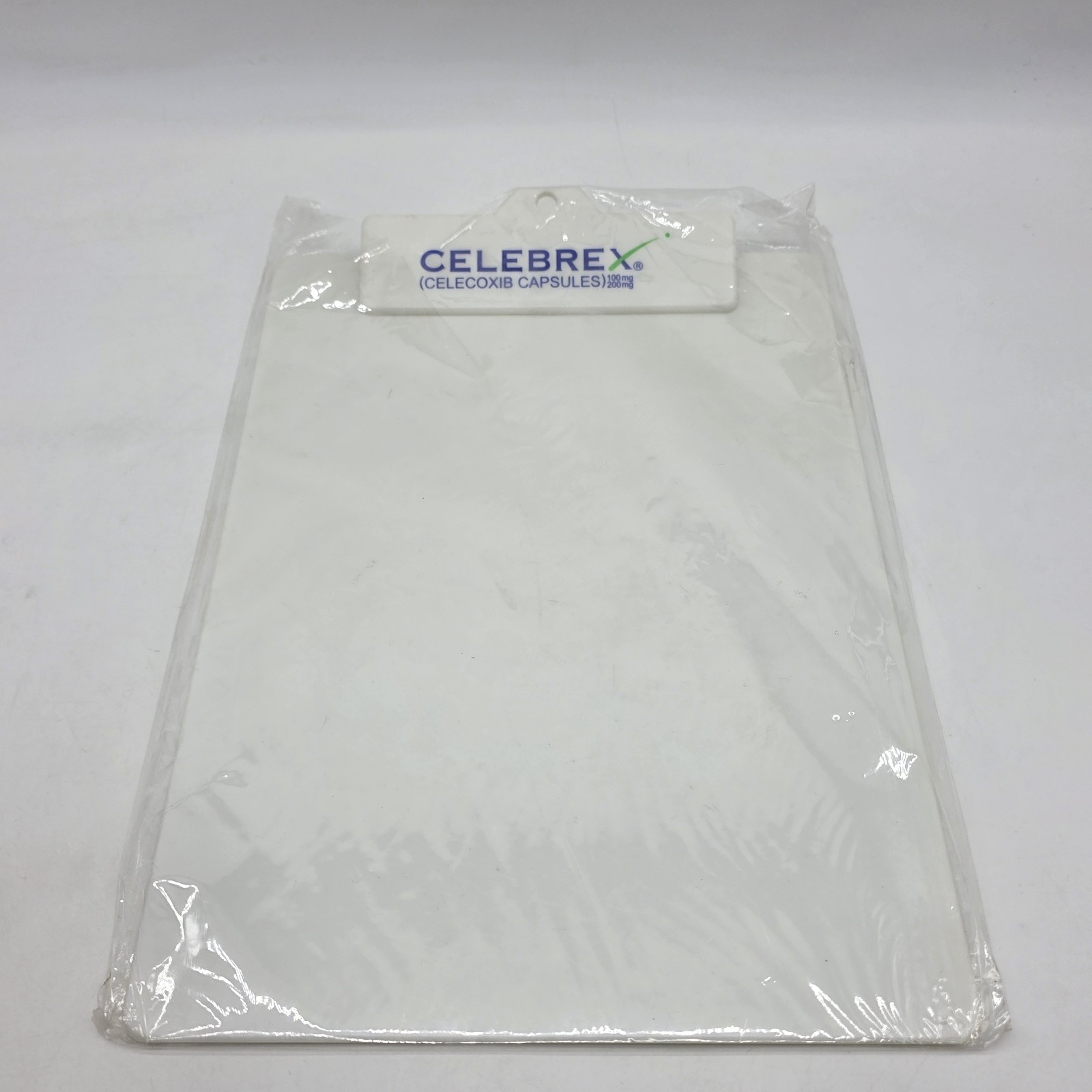 Celebrex Celecoxib Pharmaceutical White Medical Plastic Clipboard 9in X 13in
