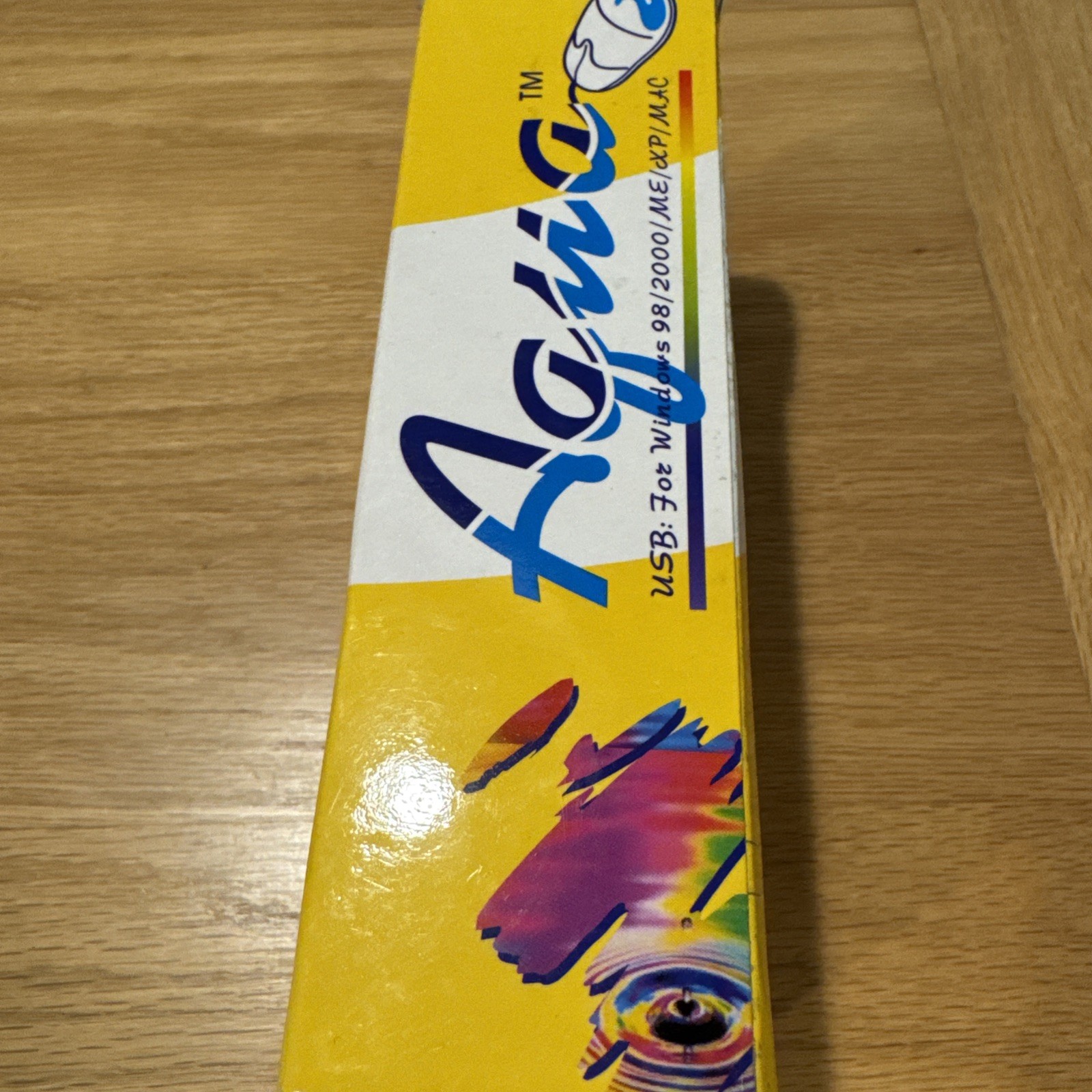 Pharmaceutical Marketing AQUA SEROQUEL Computer Mouse PS2 ADAPTER VERSION W BOX