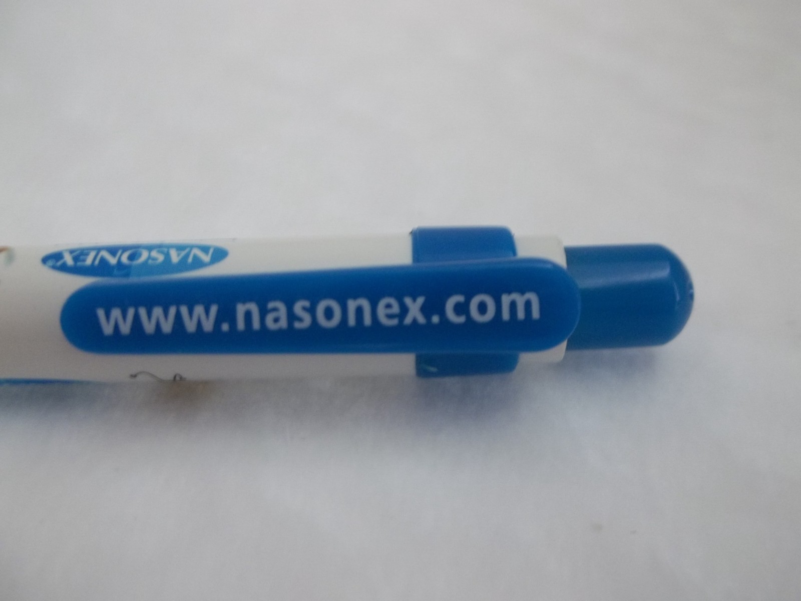NASONEX Pharmaceutical Promo Pen – Plastic – Rubberized Grip – Style A