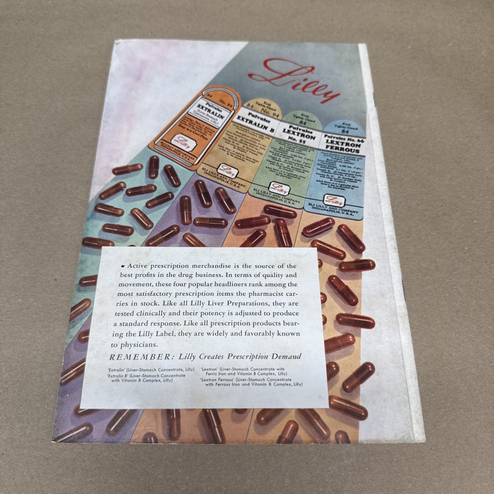 Tile And Till Magazine Eli Lilly And Company January 1942 Indianapolis Indiana