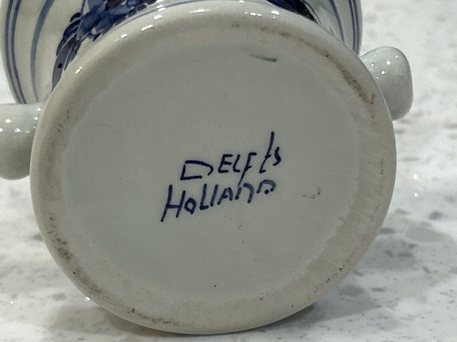 Squibb Rx Mini Mortar – Delfts Holland – Squibb Pharmaceutical Co 1959 – 2″