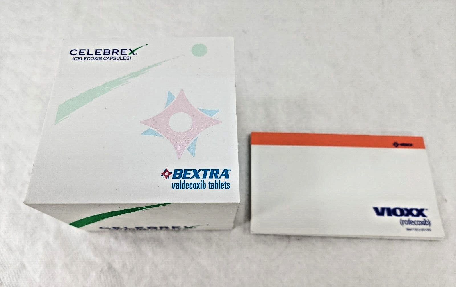 Celebrex and Vioxx Drug Rep Pharmaceutical Note Paper Pads