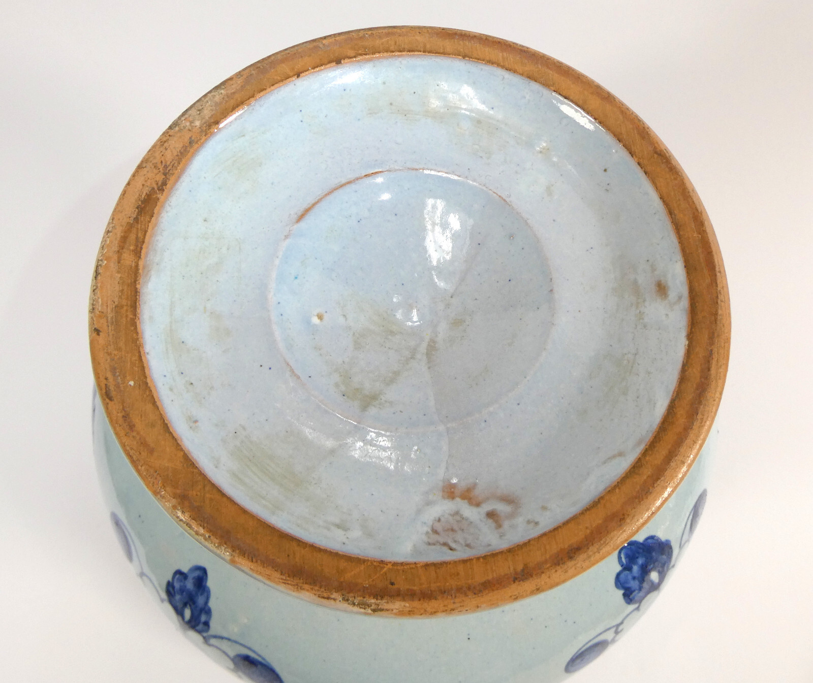 Faience Pharmacy Vessel Early 19th Century A-9