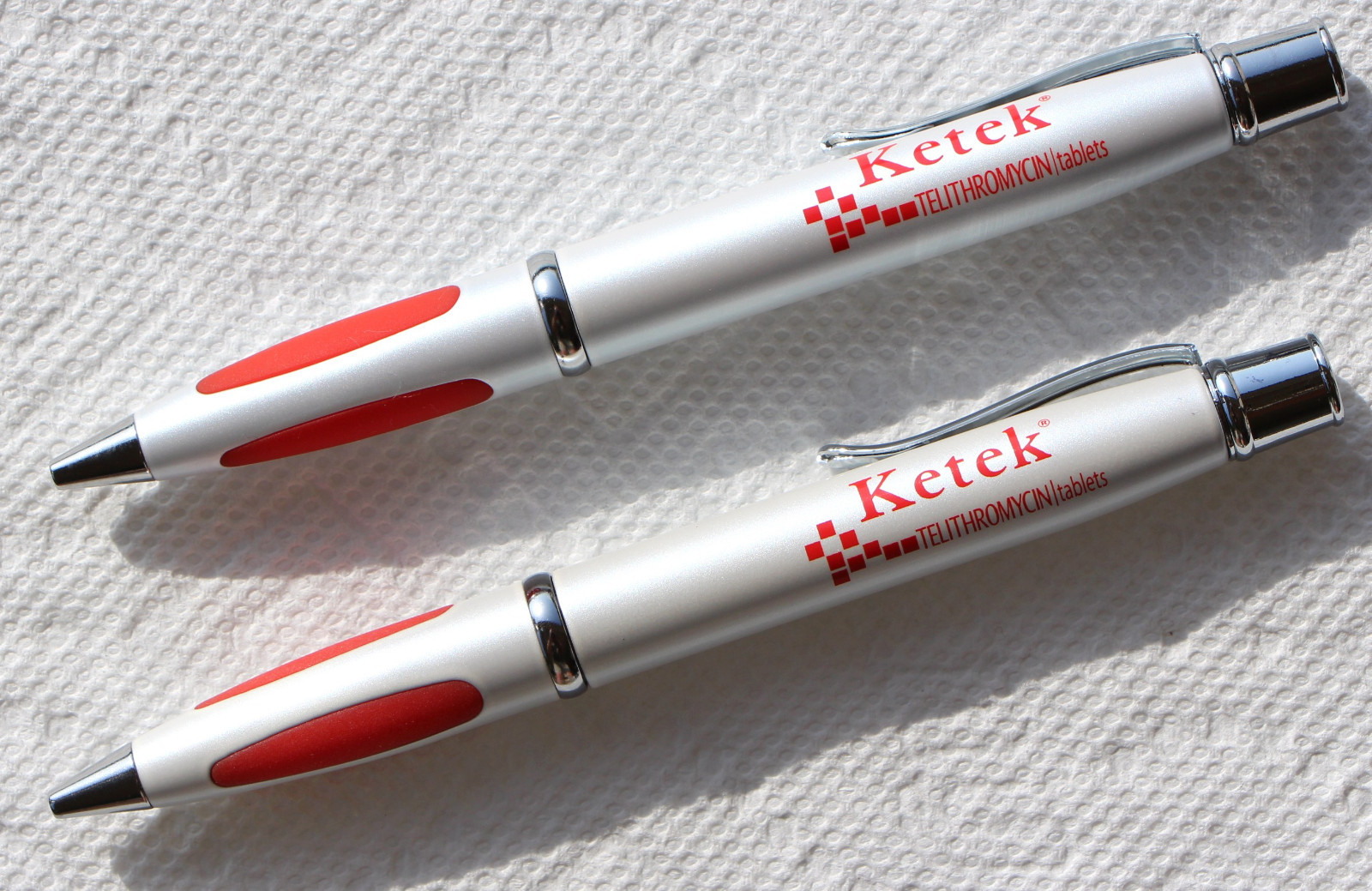 2 Brand New Wide Body Ketek Heavy Metal White and Red New in Sleeve