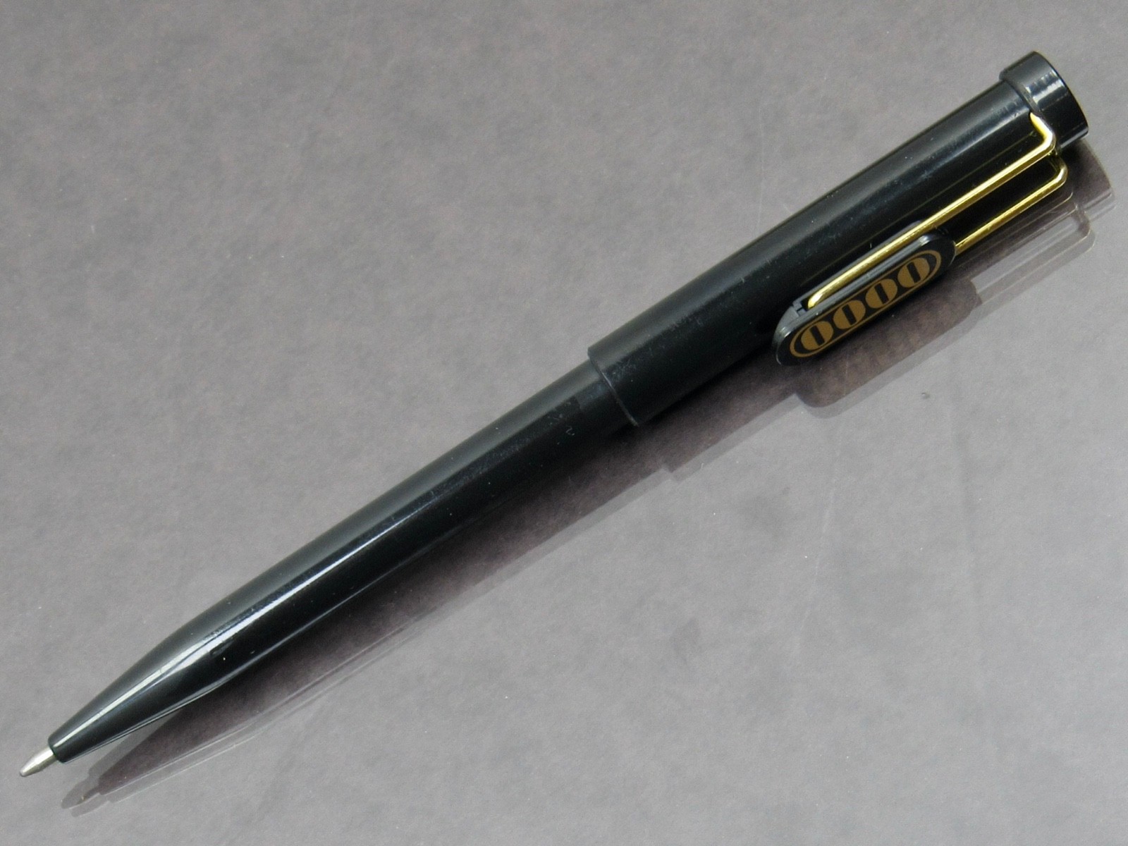 Black & Gold Dilacor PEN in Box Drug Rep Pharmaceutical Promo Advertising Rare
