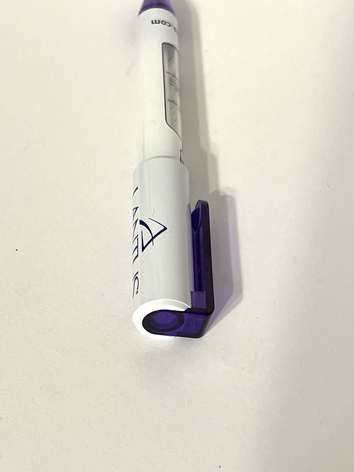 Pharmaceutical Drug Ink Rep Vintage Pen Lantus Collectible Purple White Rare