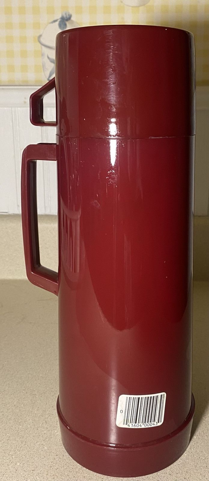 Meclomen Pharmaceutical Drug Rep Promo Aladdins Quart Coffee Thermos Promotional