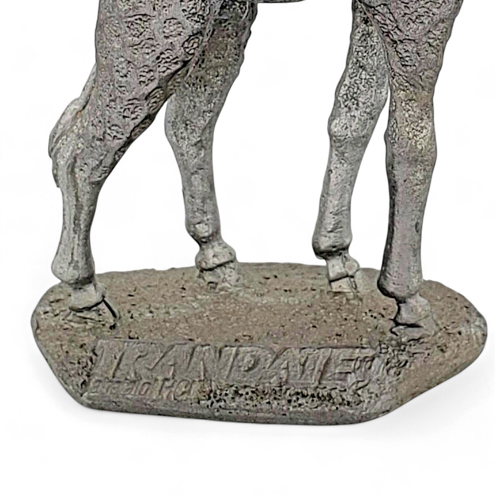 Pewter Giraffe Figure Pharmaceutical Trandate Labetalol HCI Advertising