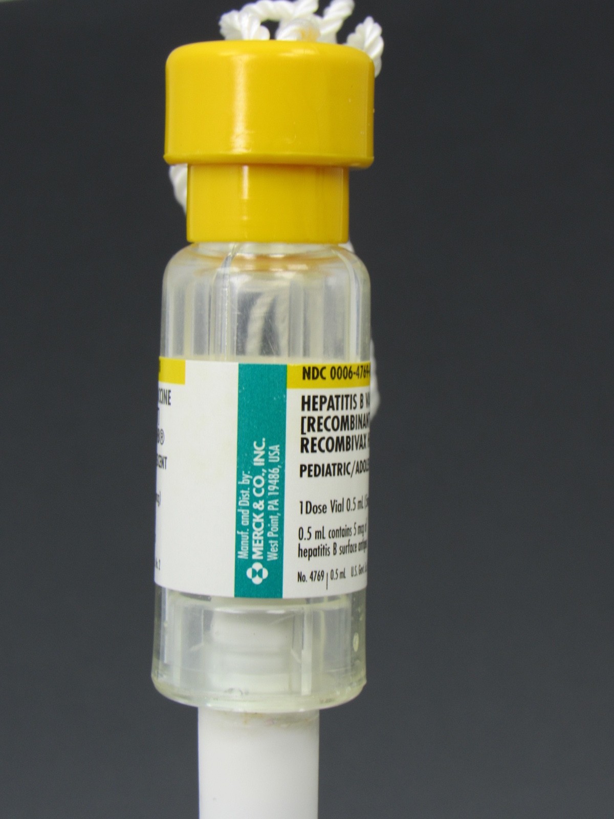 Rare Hepatitis Vaccine Lanyard PEN Vial Shaped Cap Drug Rep Pharmaceutical Promo