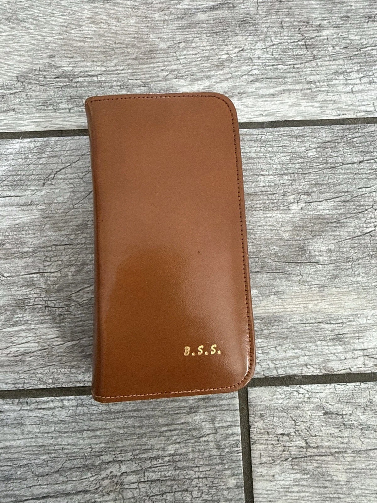 Vintage Leather Apothecary / Medical Sample Travel Kit Cowhide Vial Case 50s 60s