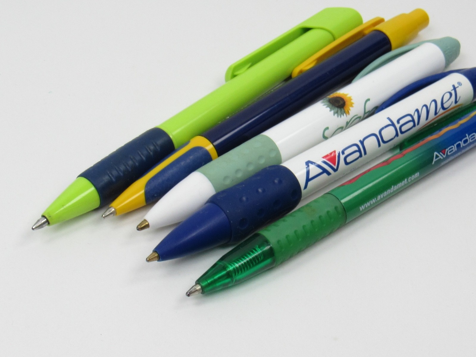 Lot 5 PENS Drug Rep Pharmaceutical Promo Advertising Avandia Sarafem Zelnorm +
