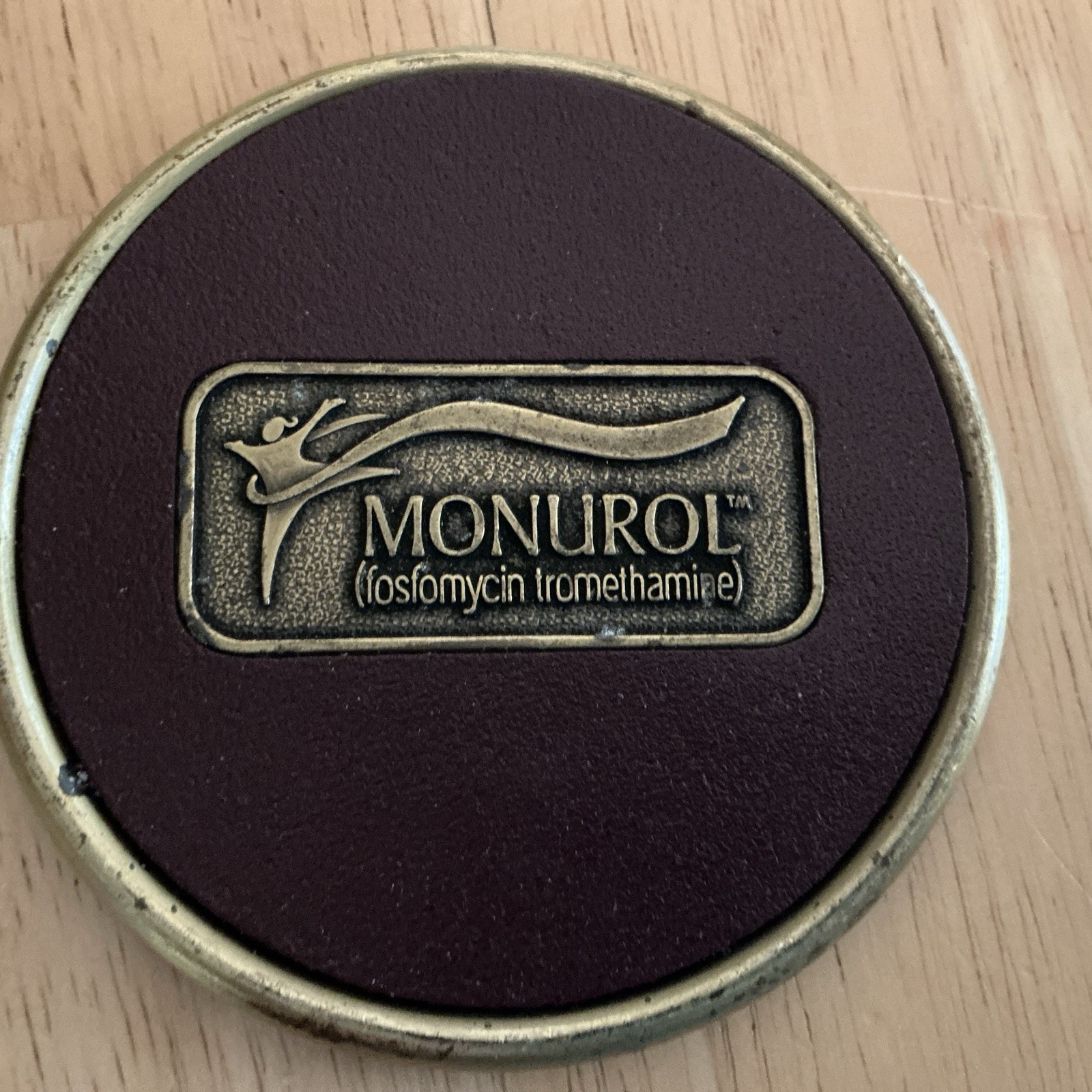 Vintage Pharmaceutical Promotional Coaster