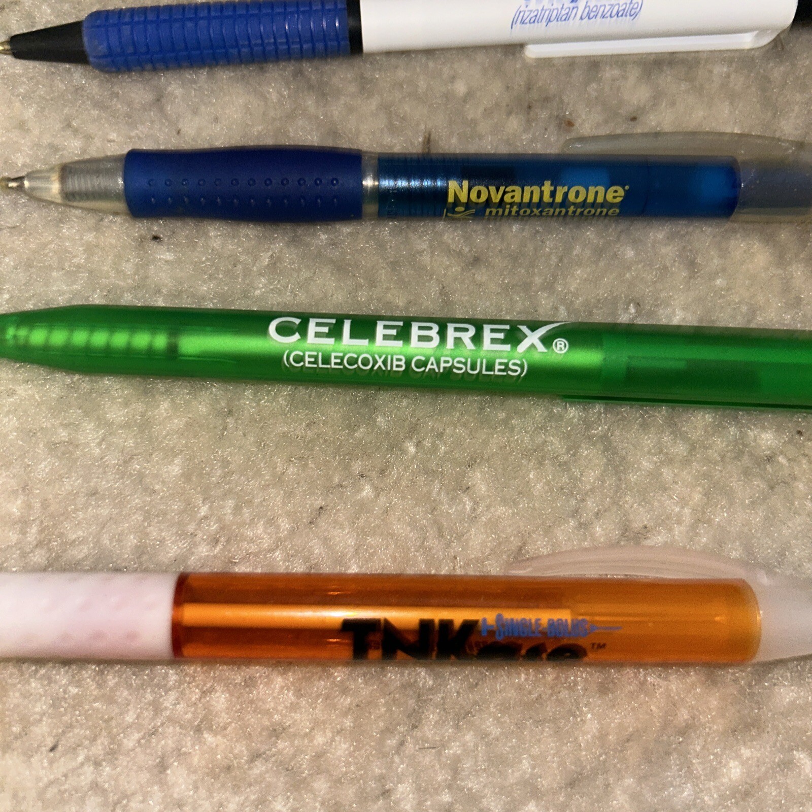 Lot of 18 Pharmaceutical drug rep pens. Viagra. Norvasc. Lipitor. Zocor. Pfizer