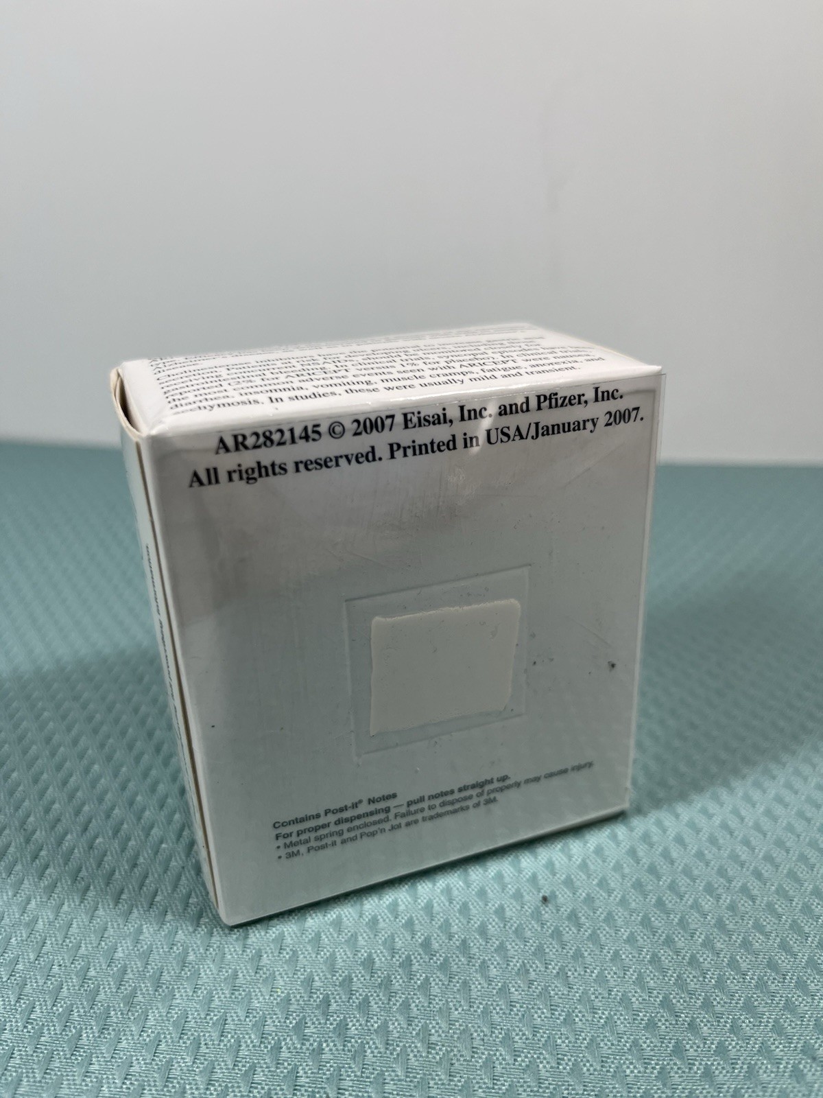 Aricept Pharmaceutical Drug Rep Sticky Notes And Carrier