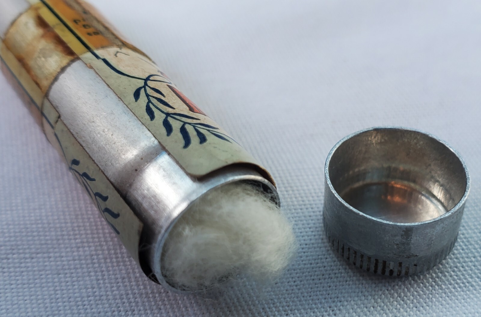 Vintage Digalen Digitalis Glucosides Medicine Tube Tin Sample Hoffmann La Roche