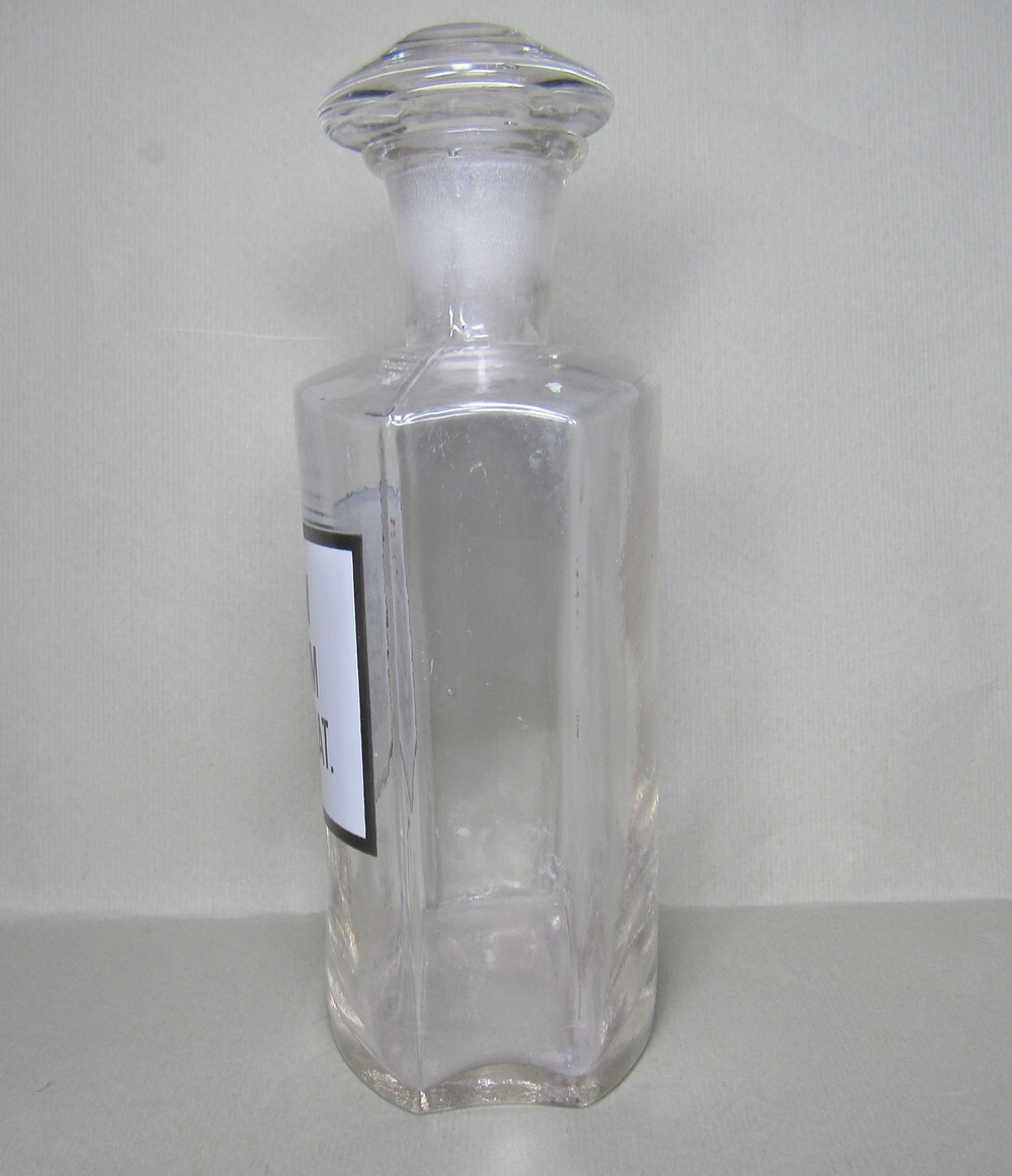 Vintage Medical Science Glass Bottle,Germany,ACIDUM ACETICUM CONCENTRAT