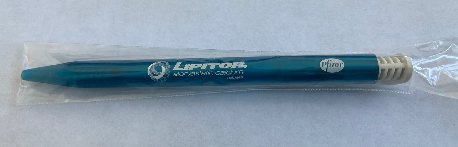 LIPITOR Pharmaceutical Drug Rep Pen VERY RARE Advertising Collectible