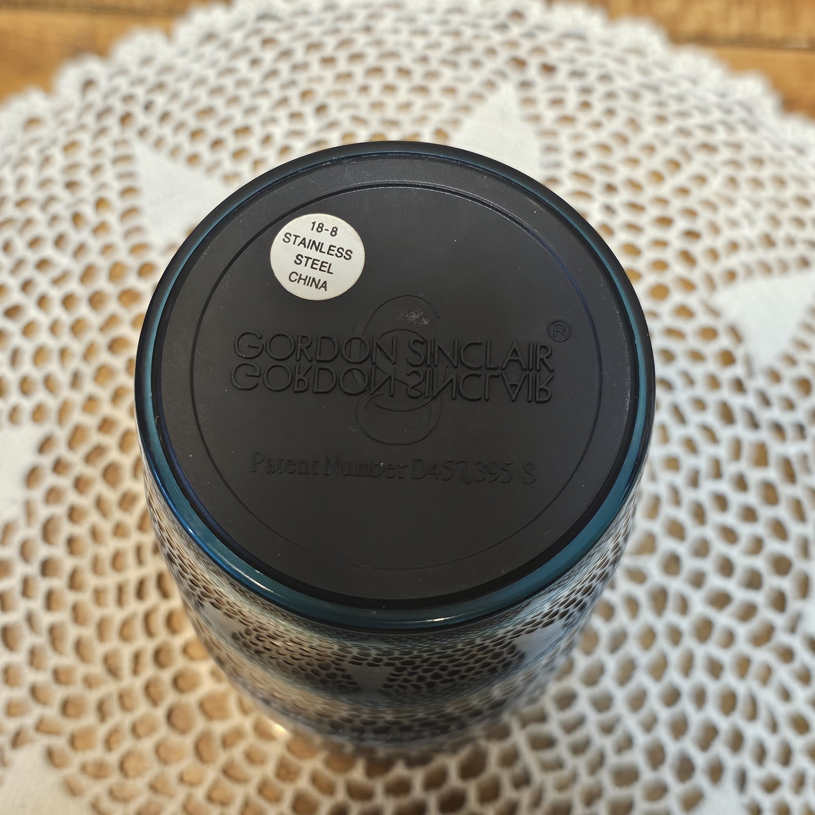 LIPITOR Teal Pharmaceutical Travel Mug Drug Rep Advertising Cholesterol