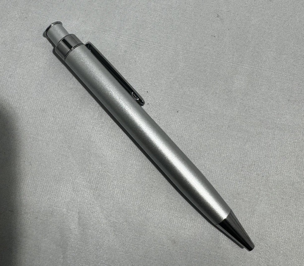 ZOLOFT Silver Medical Drug Rep Pharmaceutical Pen Heavy Metal