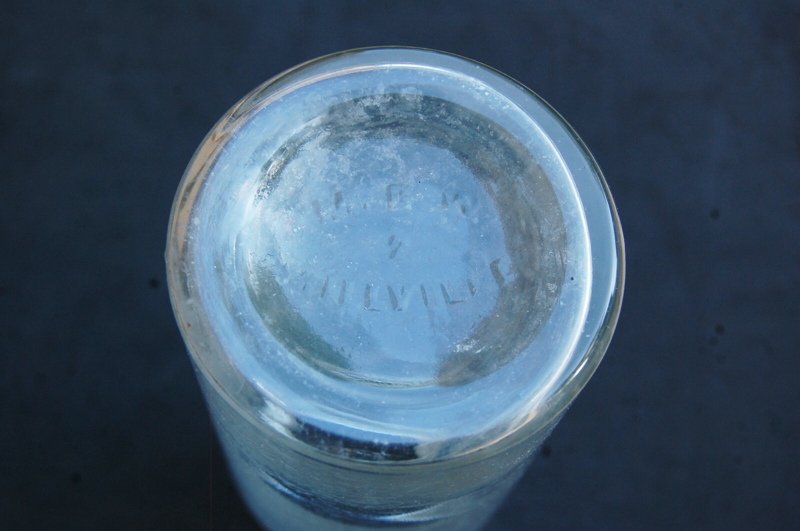 Antique Glass Bottle Lab Pharmacy Chemical Acid Drug WTC & Millville MBW Lot 2