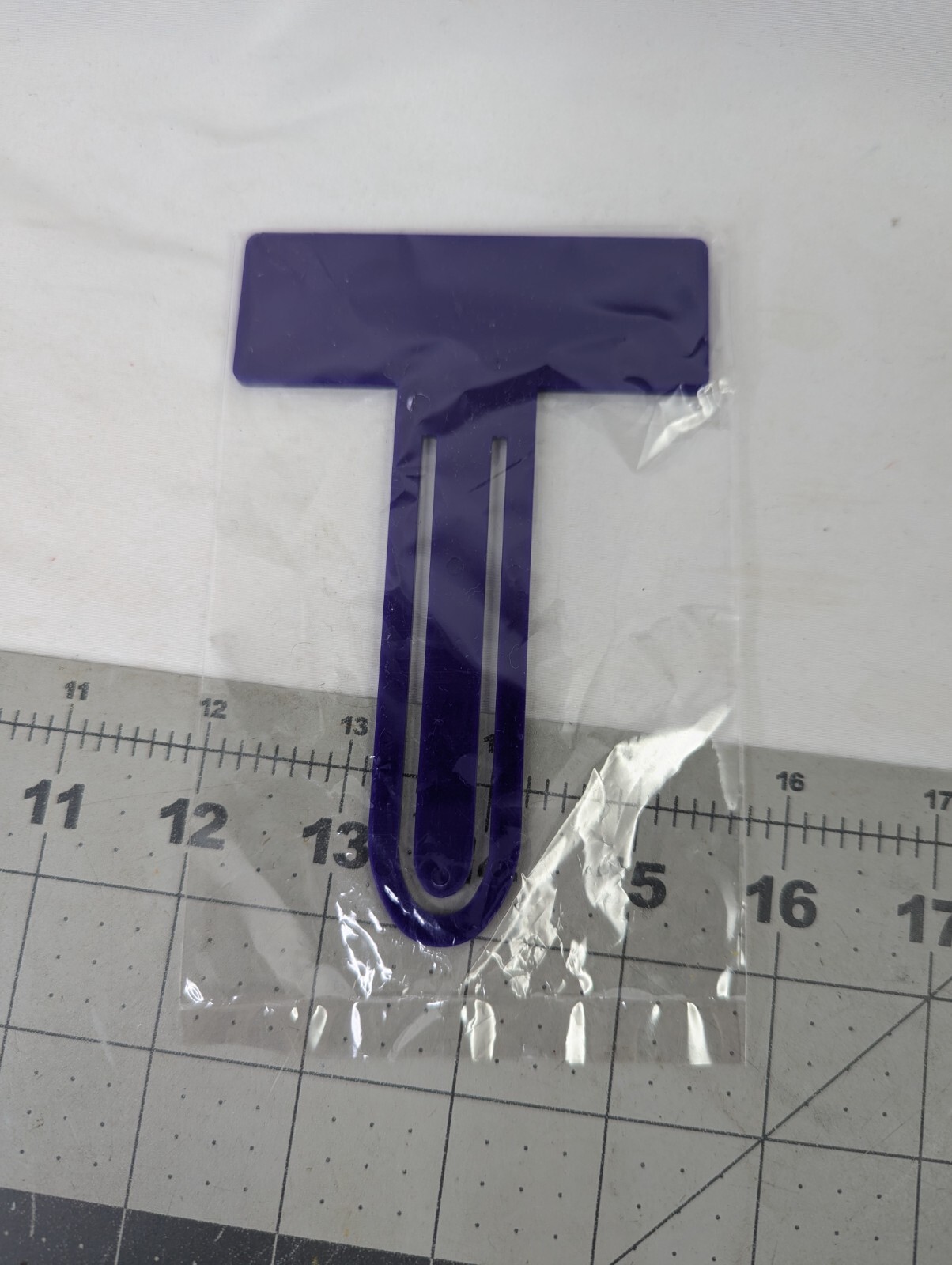 Nexium Book Page Mark Purple Pharma Drug Adverting Rep 5 Inch Plastic