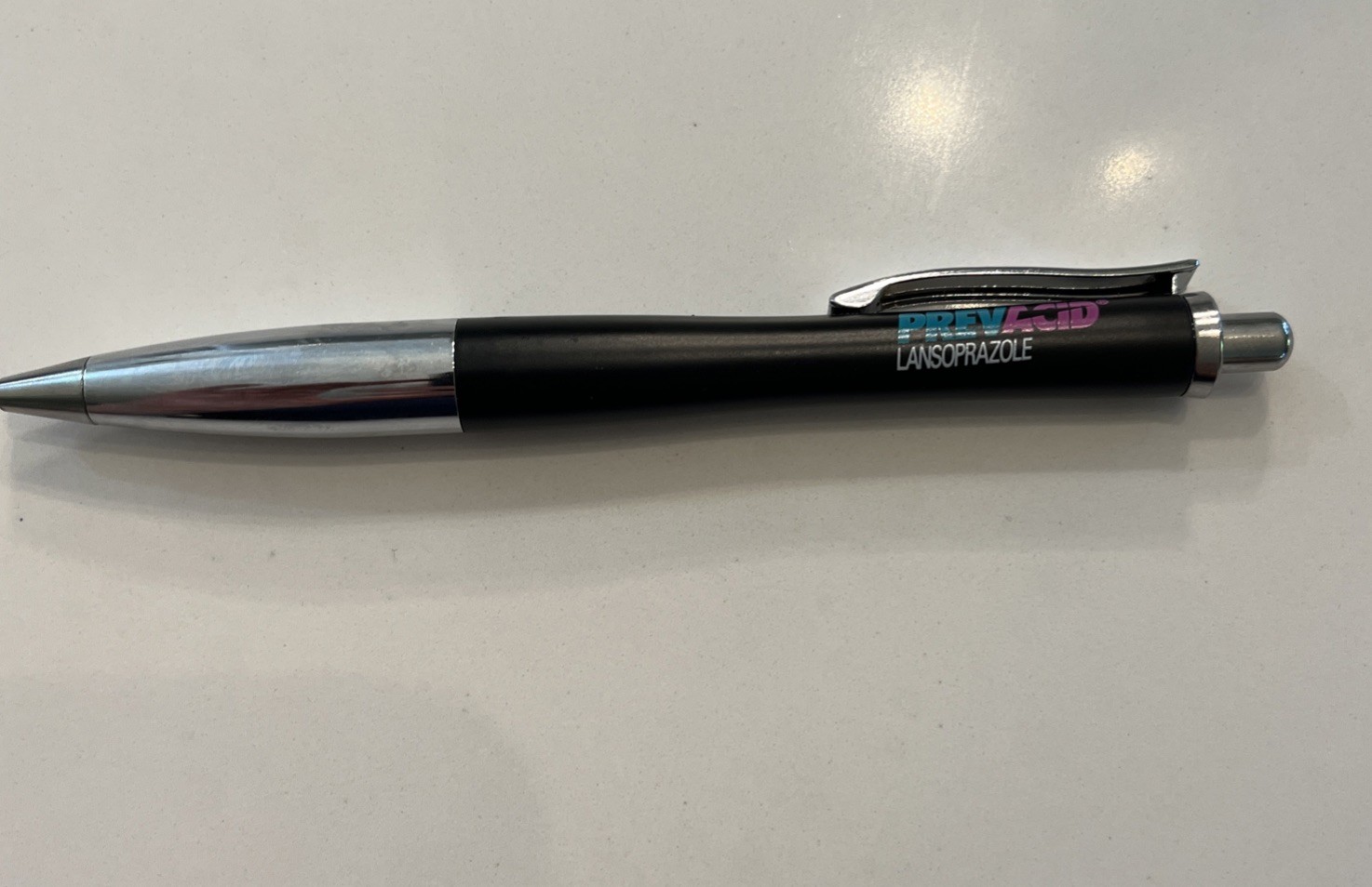 Prevacid Drug Rep Pharmaceutical Promotional Advertising Pen Metal and heavy