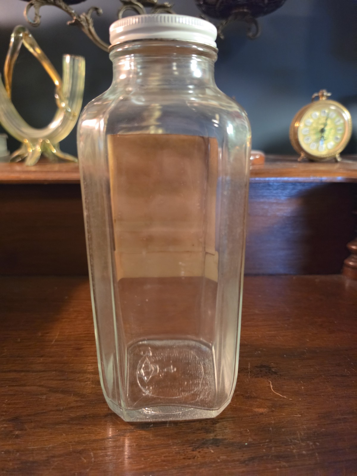 Large Antique Or Vintage Pharmaceutical Apothecary Medicine Bottle