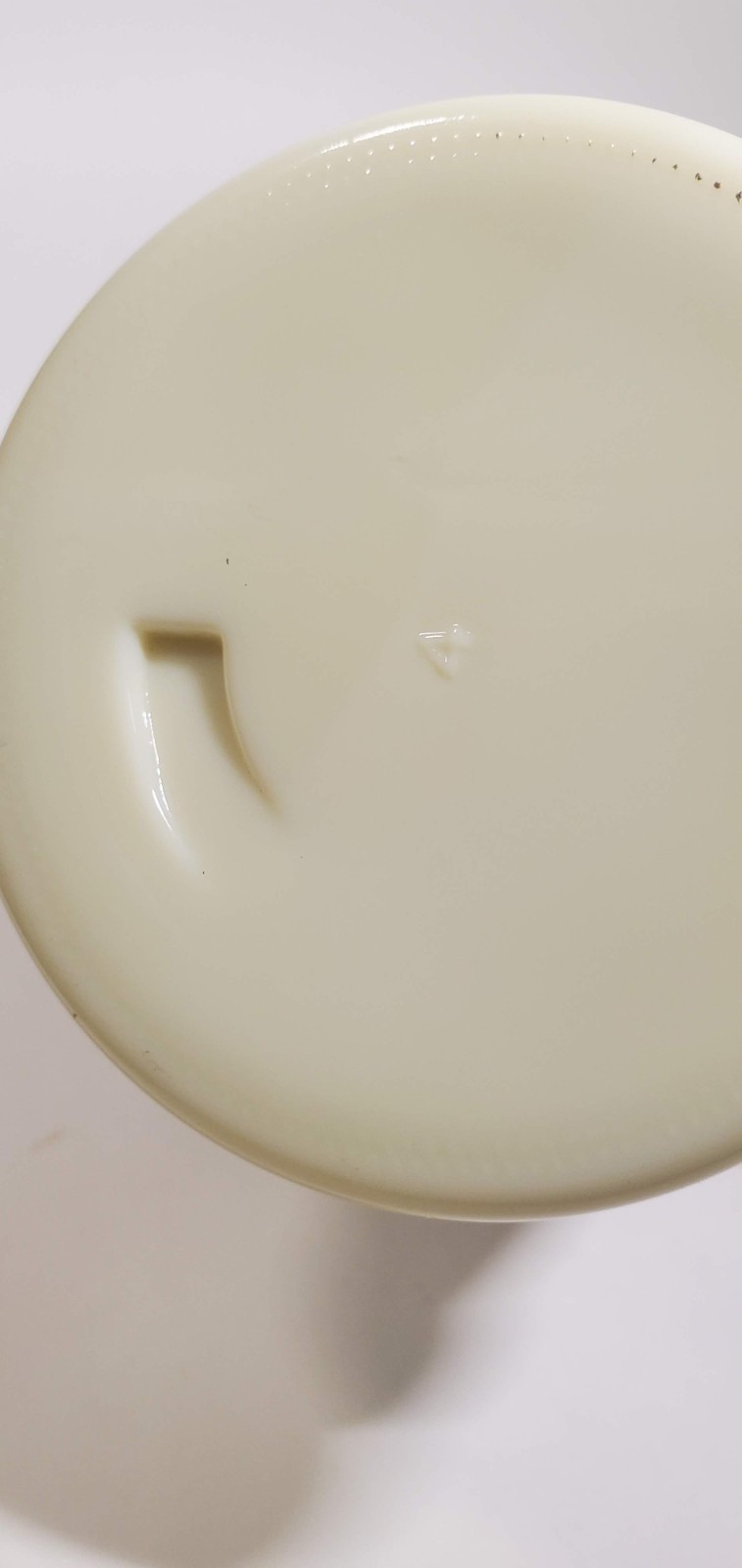 Pharmaceutical Darvon Compound -65 Pharmacy Jar Custard Glass Jar