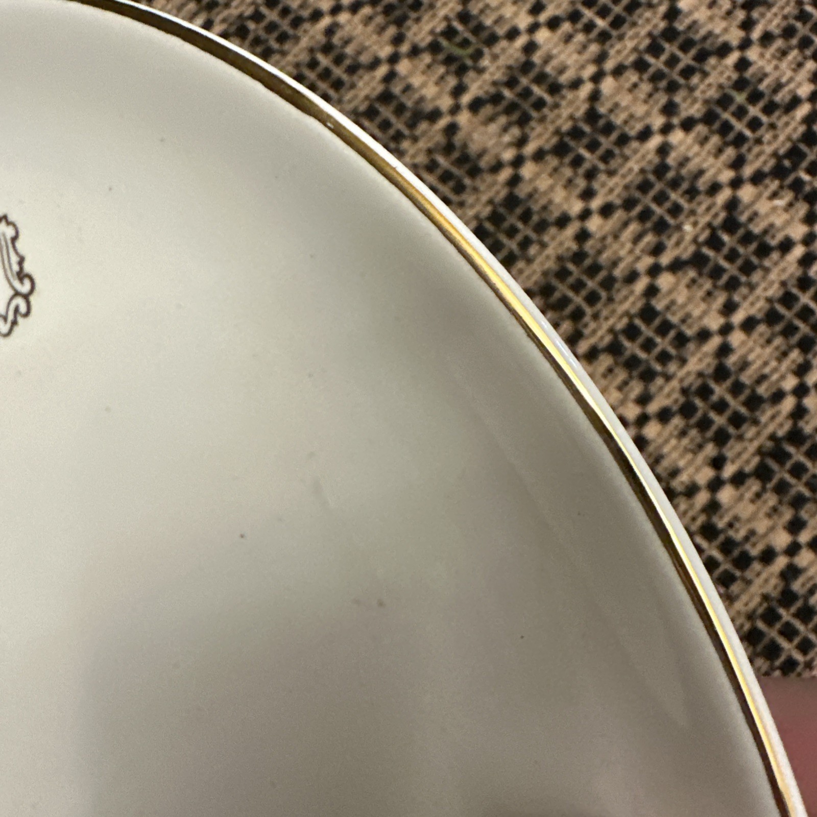 Vintage Pharmacy Rx Apothecary Porcelain Plate By Owens-Illinois