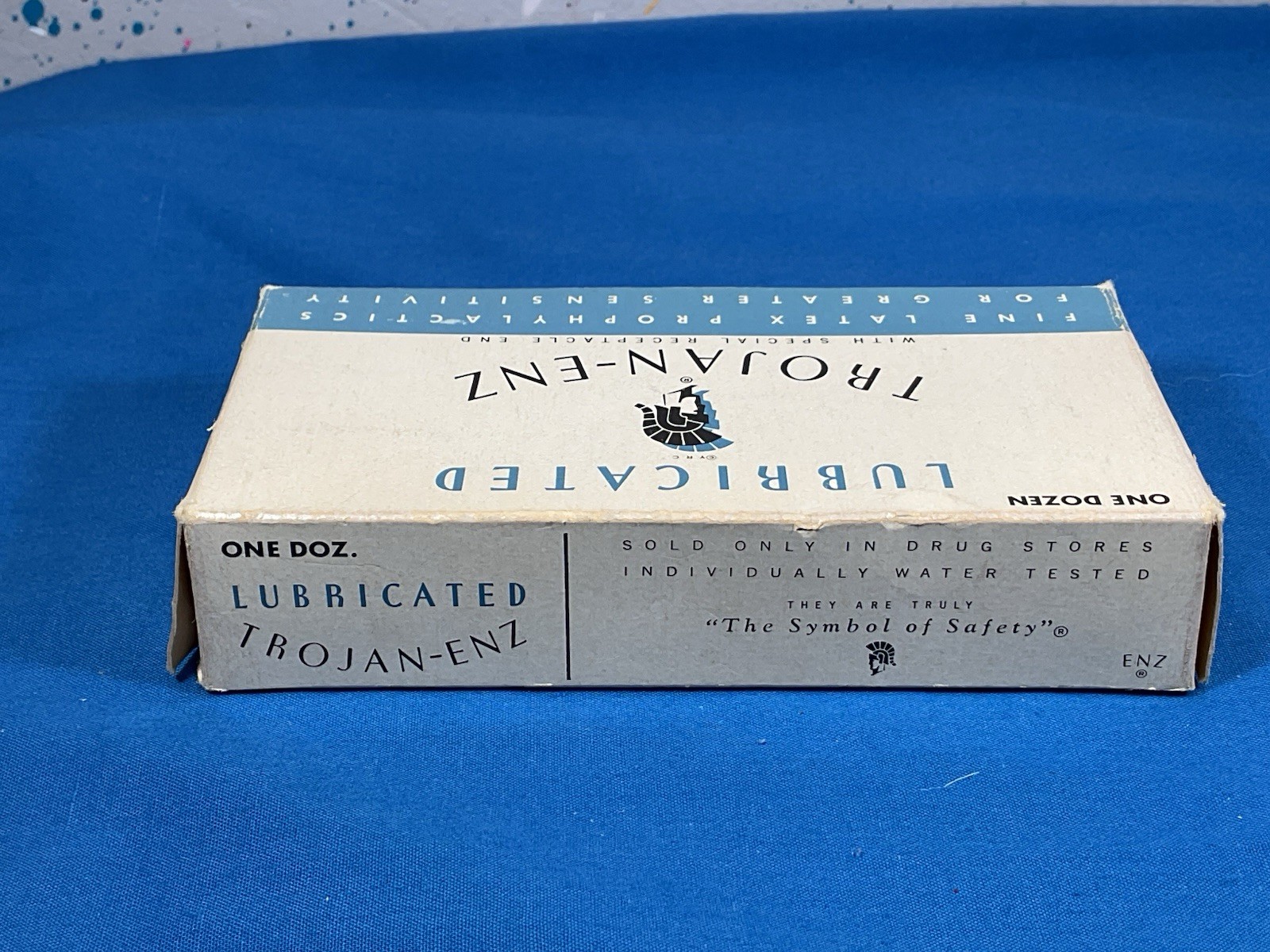 1960’s Trojan-Enz Empty Box