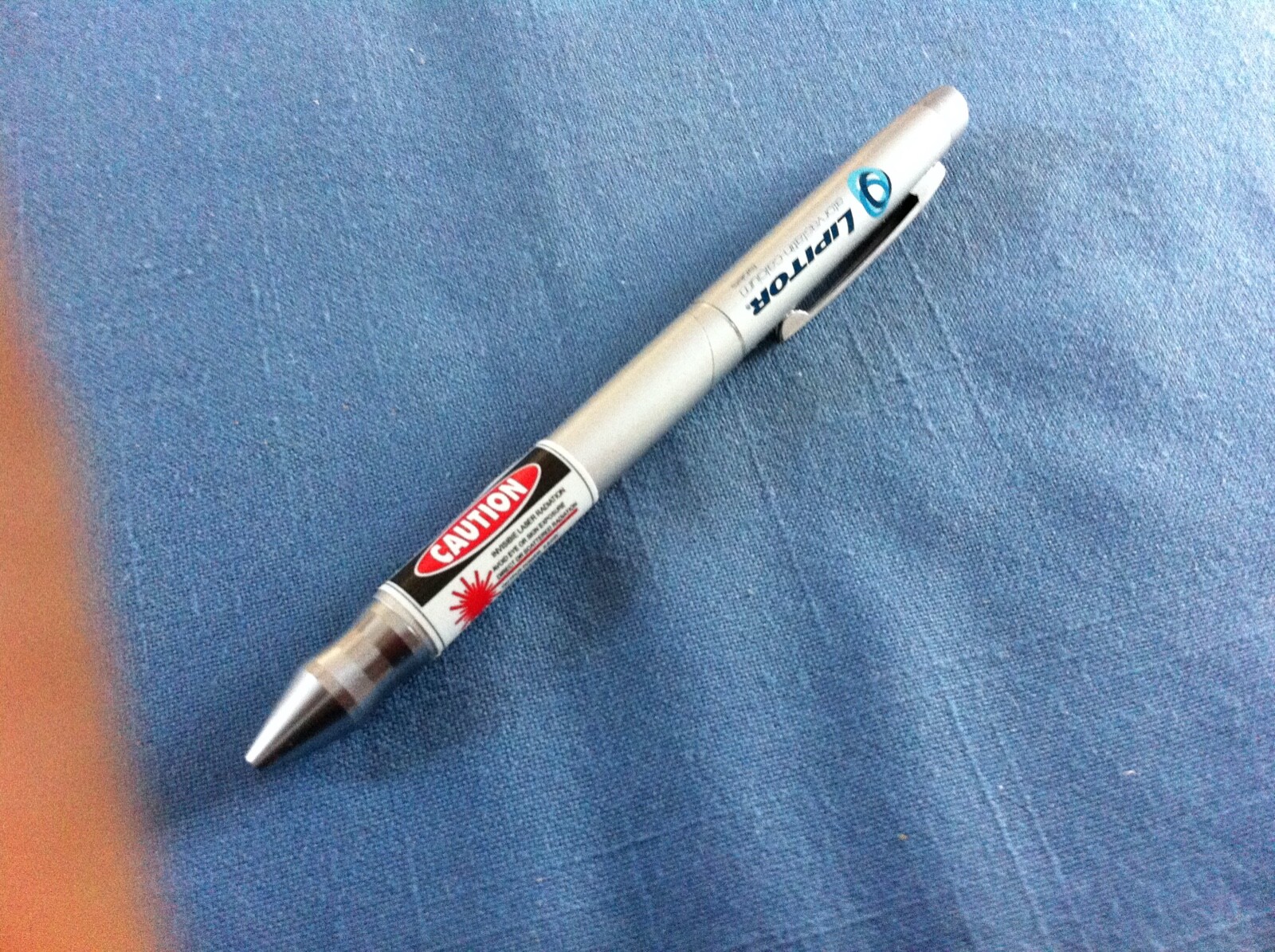 1 metal Caduet laser pointer drug rep pen with stylus