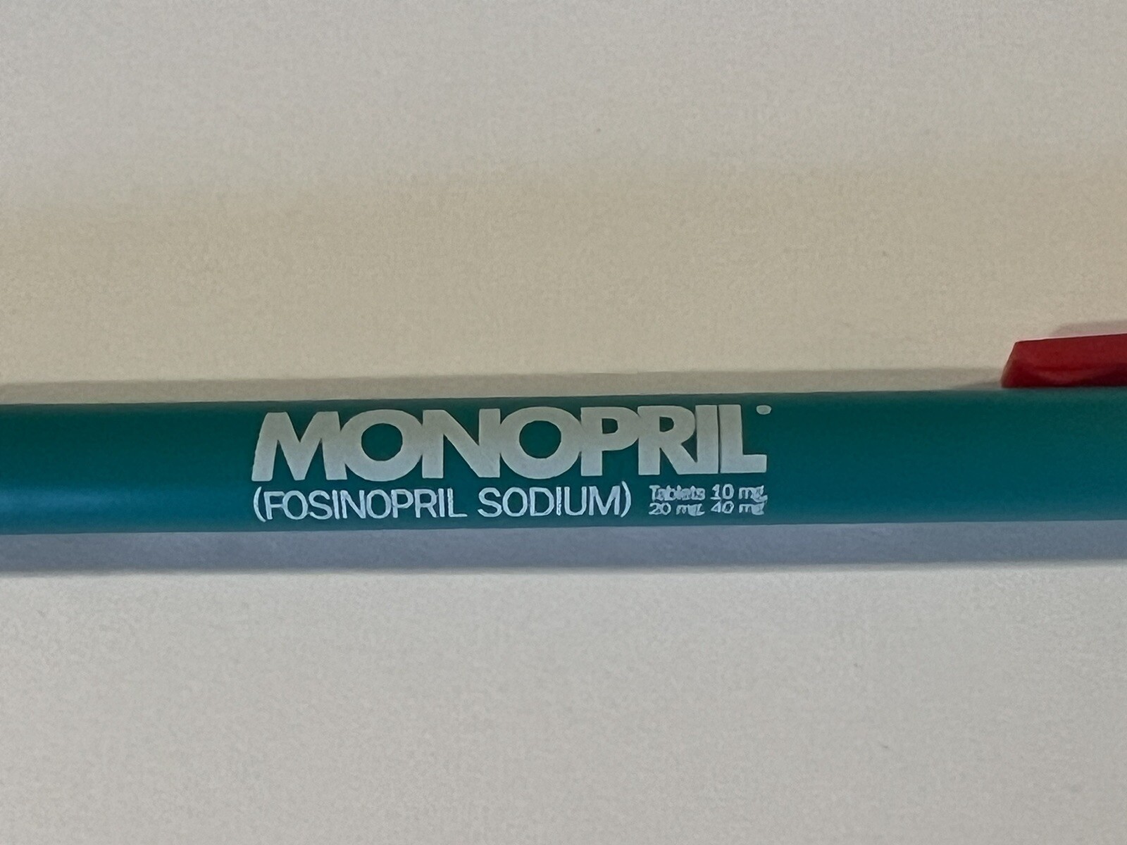 Pharmaceutical drug Rep MONOPRIL pen 1992