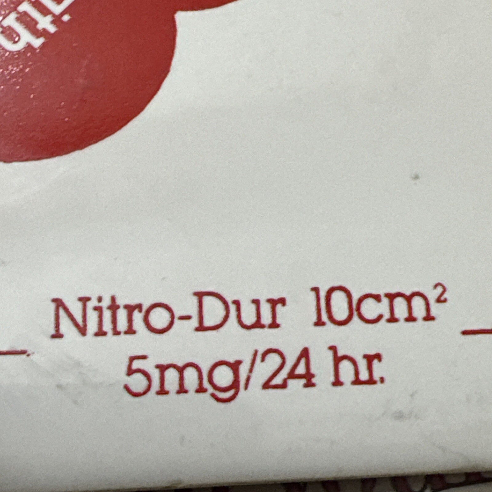 Nitro-Dur Nitroglycerin Pharmaceutical Drug Rep Ceramic Coaster Vintage