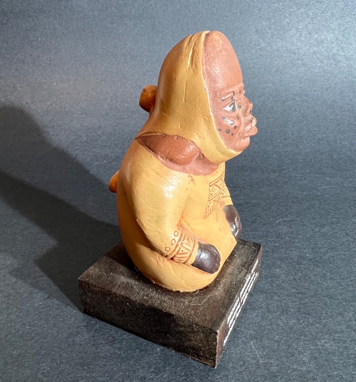 3 SCHERLING PHARMACEUTICAL ADVERTISING MESOAMERICA PERU MEXICO POTTERY STATUES