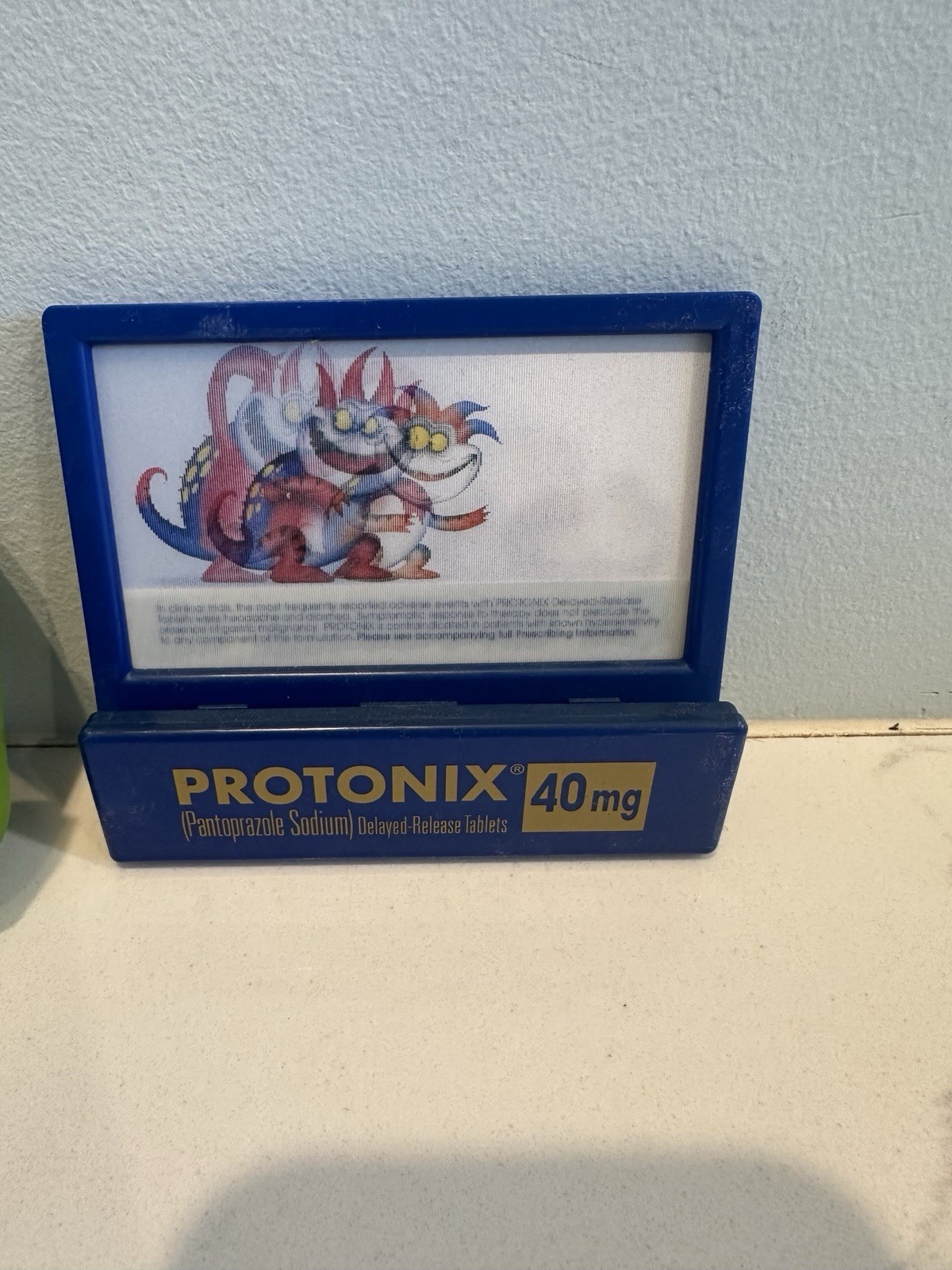Pharmaceutical Drug Rep Promo Effexor XR + Protonix Magnetic Clips