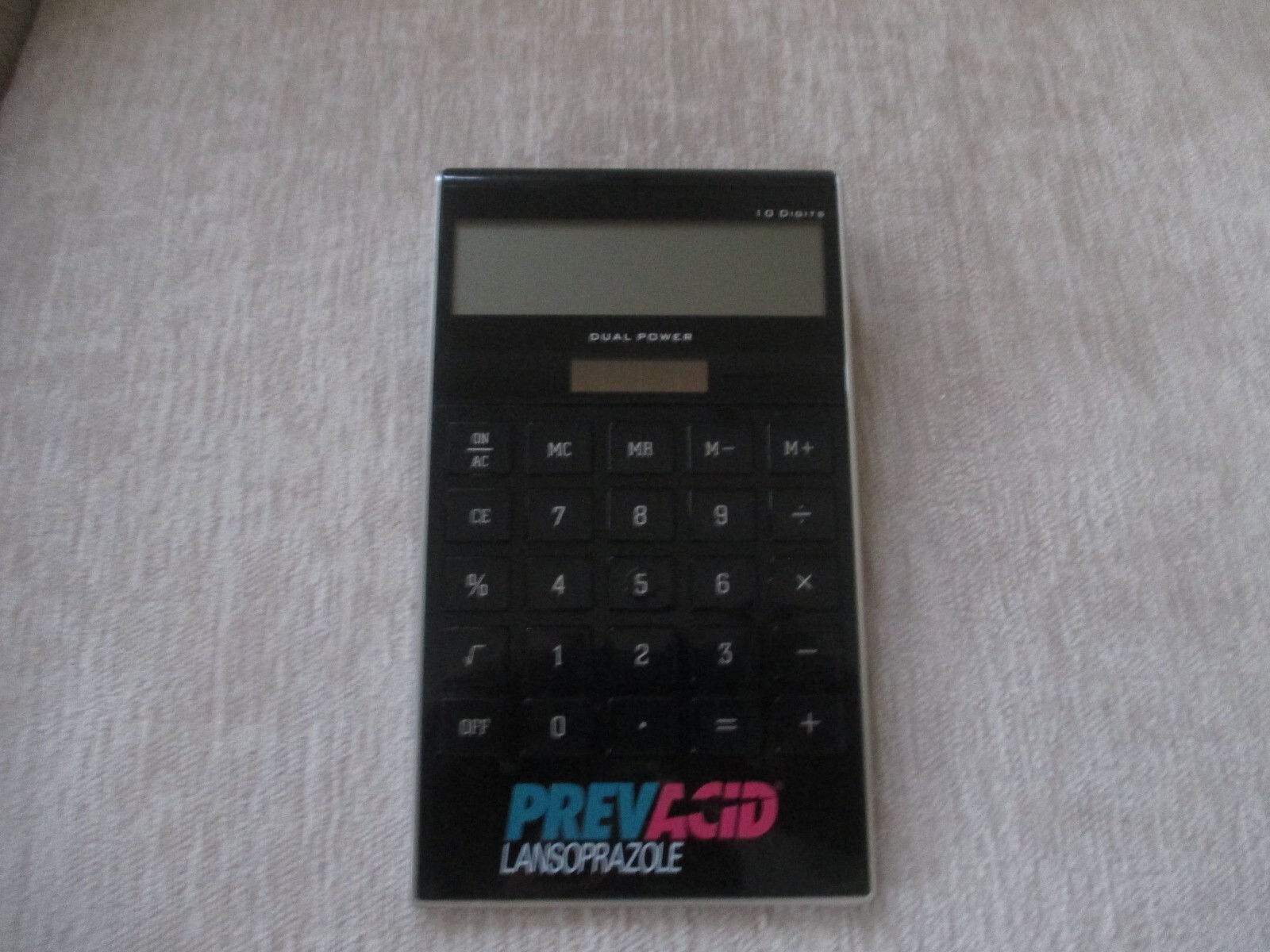 Prevacid Drug Rep Advertising Calculator Pharmaceutical Company