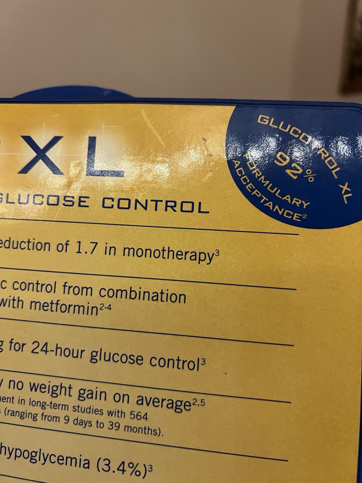 Glucotrol XL (glipizide) Clipboard Vintage Pharma Rep Merch 2002 Pfizer